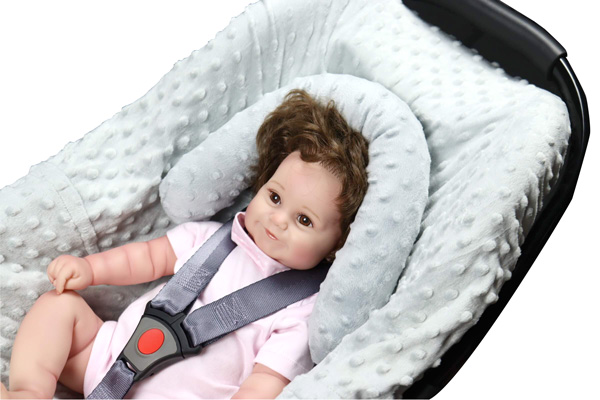 baby carriage grey